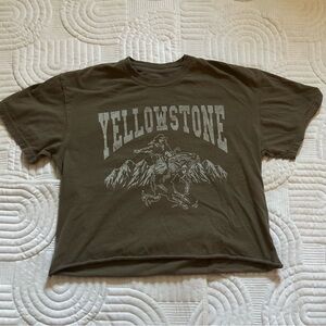 Yellowstone cowgirl baby tee